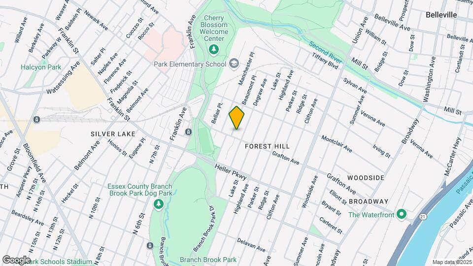 5 Beaumont Pl-Unit -2M Map and Location Details