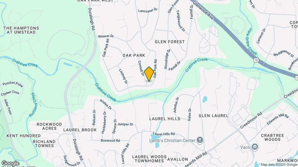 4500 Connell Dr Map and Location Details