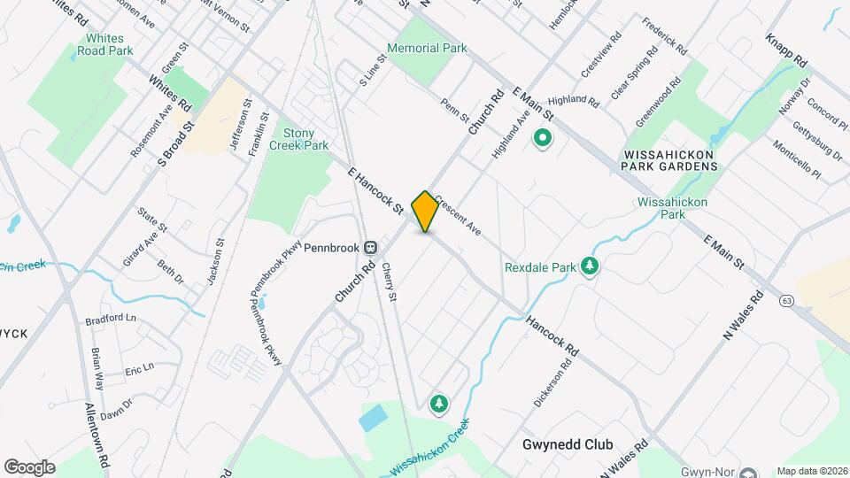 532 E Hancock St Map and Location Details