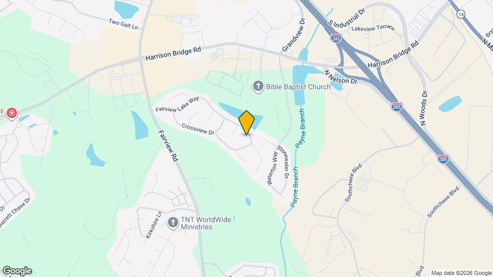 510 Fairview Lake Way Map and Location Details