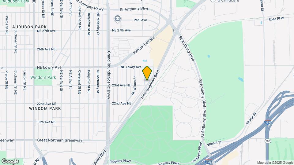 2307 Harding St NE Map and Location Details