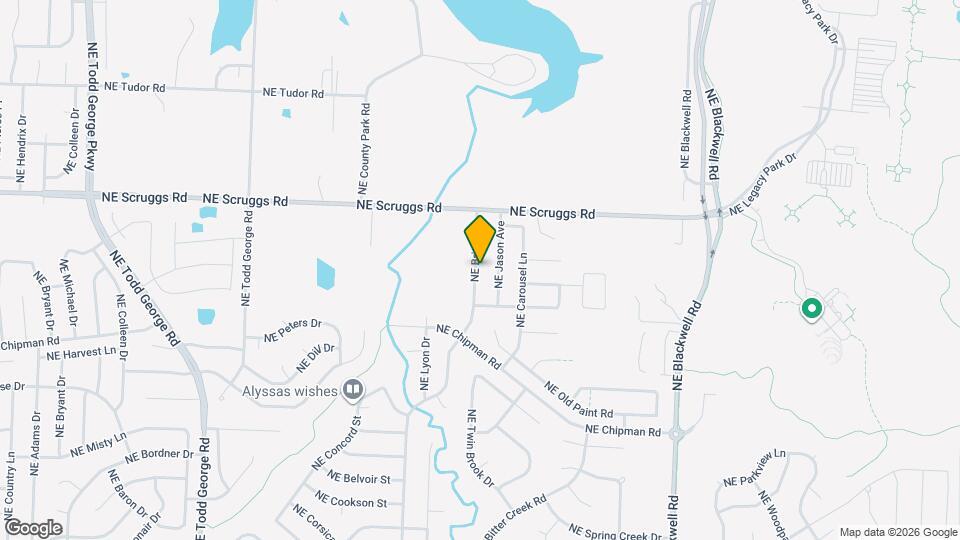 941 NE Bristol Dr Map and Location Details