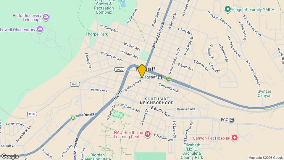 123 W Phoenix Ave Map and Location Details