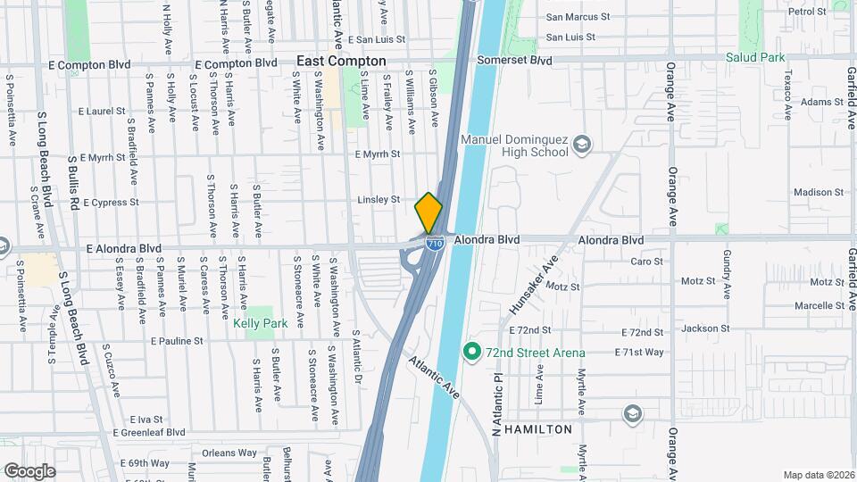 7021 Alondra Blvd Map and Location Details