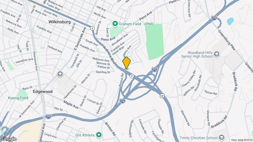 448 Hoodridge Drive Apartments Map and Location Details