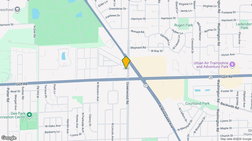 9610 N Greenwood Ave, Unit 2E Map and Location Details