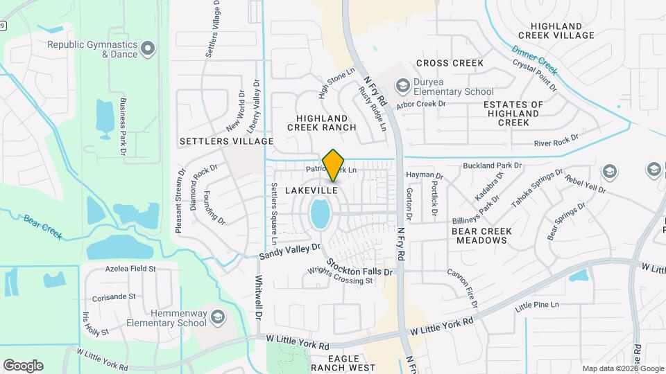 20734 Settlers Lake Cir N Map and Location Details