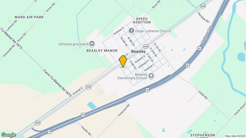 119 S 8th St Map and Location Details