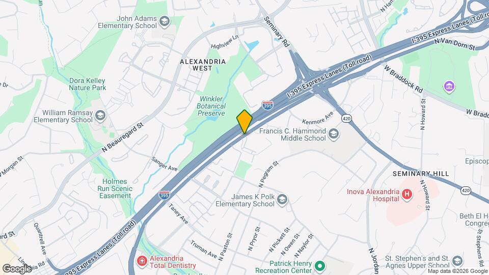 1417 N Van Dorn St, Unit B Mapa y Detalles de la Ubicación