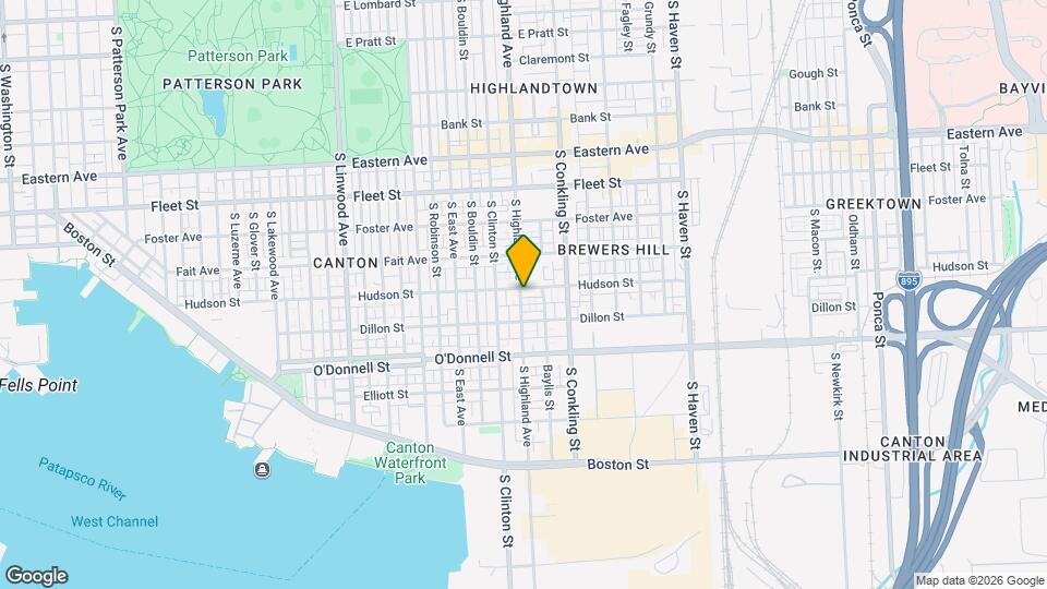 3403 Hudson St Map and Location Details