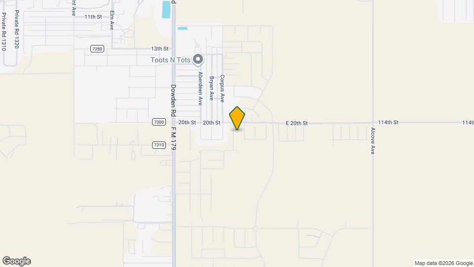 2010 Cottonwood Ave Map and Location Details