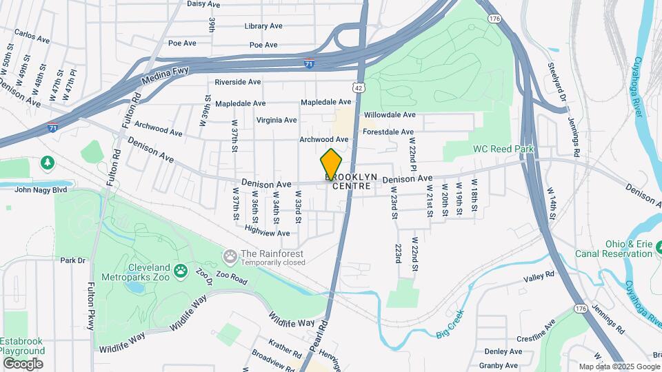 2907 Denison Ave Mapa y Detalles de la Ubicación