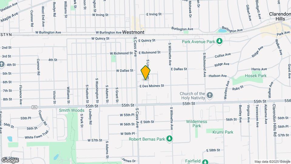 220 S Linden Ave Map and Location Details