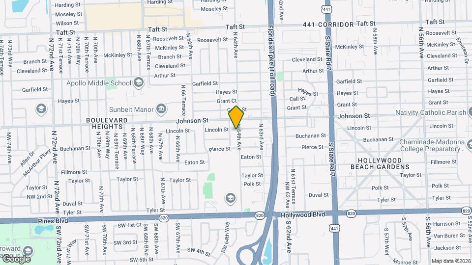 720 N 64th Ave Map and Location Details