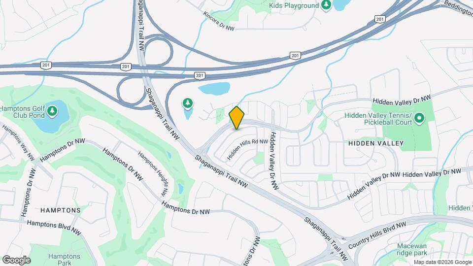 200 Hidden Hills Rd NW Map and Location Details