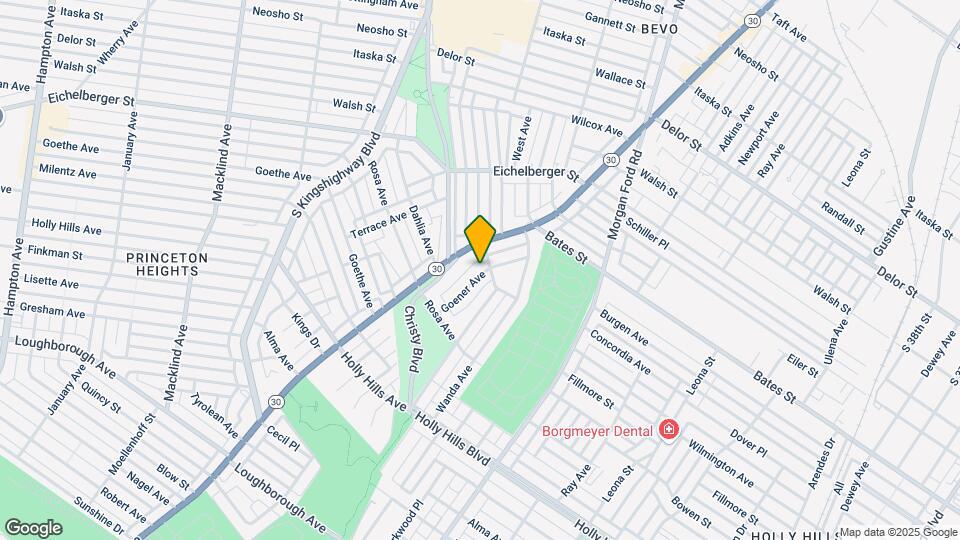 5811 Goener Ave Map and Location Details
