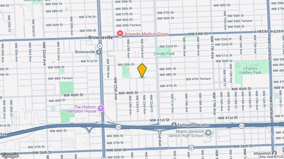 4770 NW 23rd Ave Map and Location Details