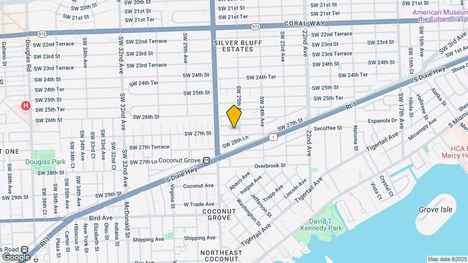 2535 SW 27th St Mapa y Detalles de la Ubicación
