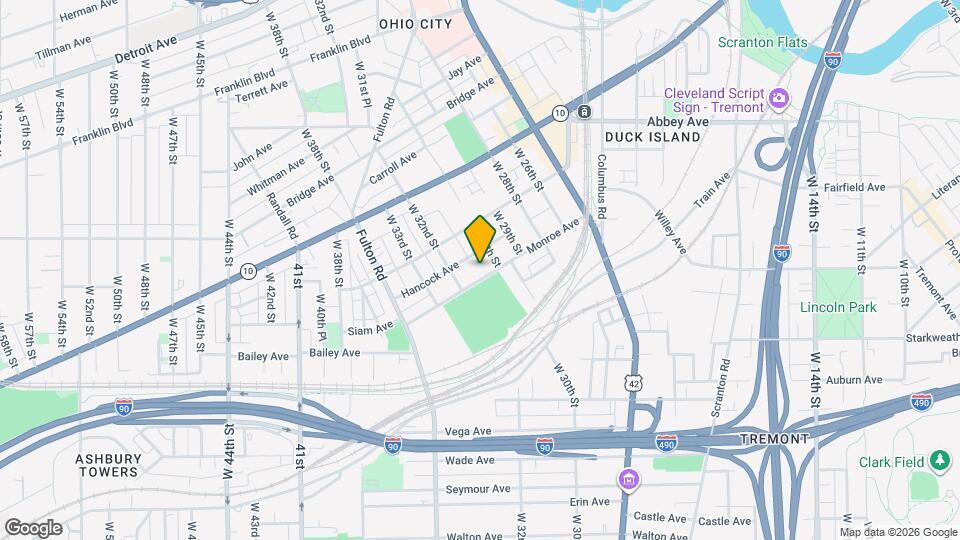 3026 Monroe Ave Map and Location Details