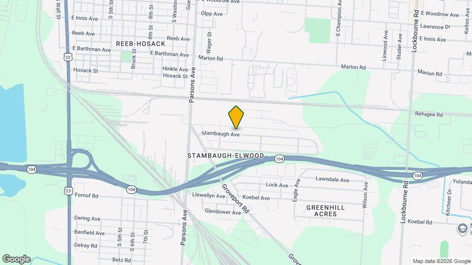 540 Stambaugh Ave Map and Location Details