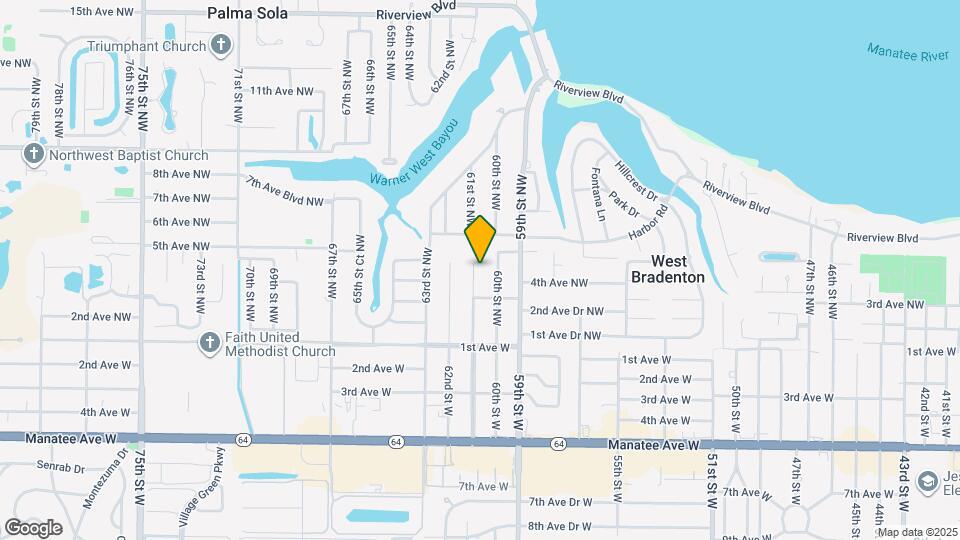 407 61st St NW Map and Location Details