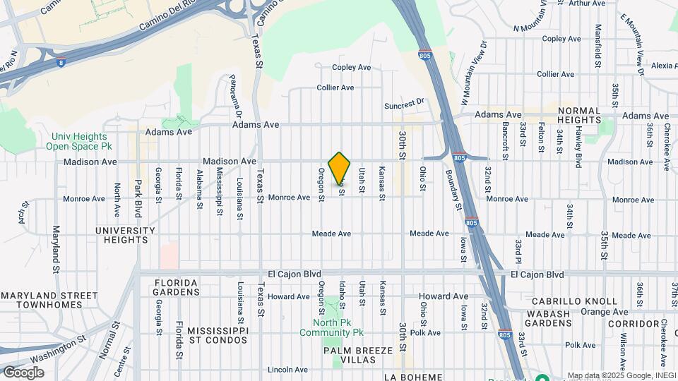 4510-4516 Idaho St Map and Location Details