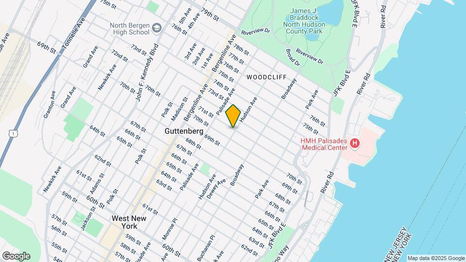 301 71st St Map and Location Details