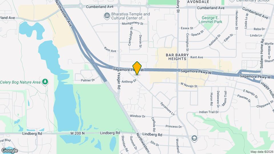 2464 Sycamore Ln Map and Location Details