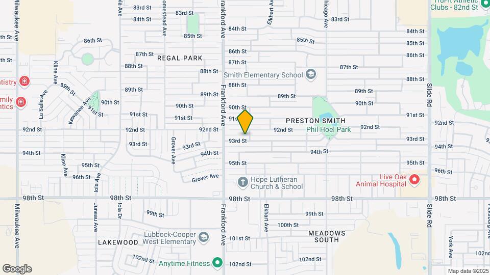 5722 93rd St Map and Location Details