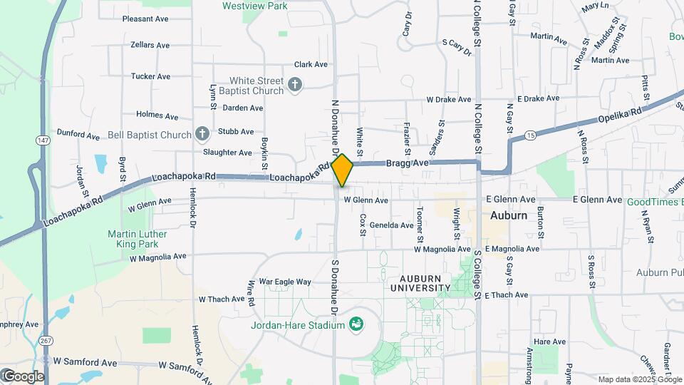 430 W Glenn Ave, Unit Tiger suites #419 Map and Location Details