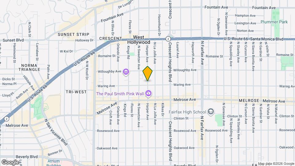 810 N Harper Ave, Unit 810 N Harper Map and Location Details