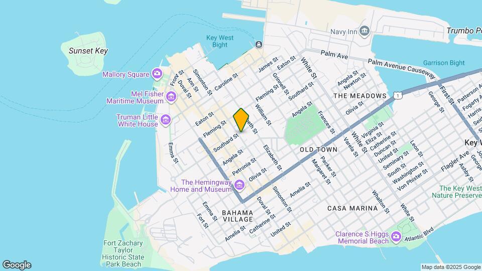 602 Southard St Map and Location Details