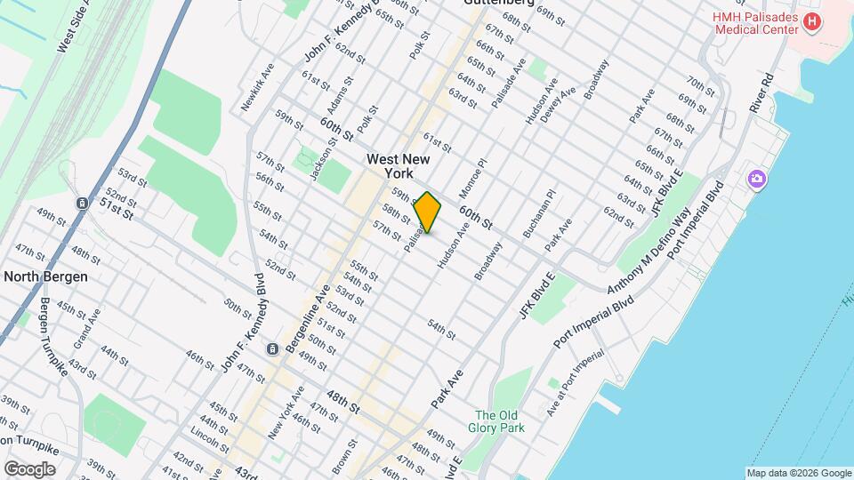 325 58th St Map and Location Details