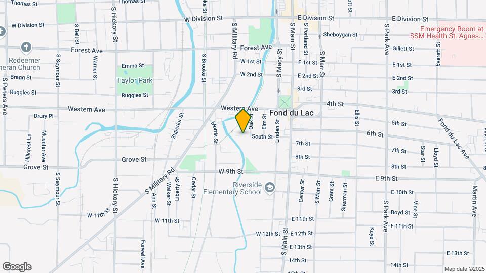 103 S Seymour St Map and Location Details