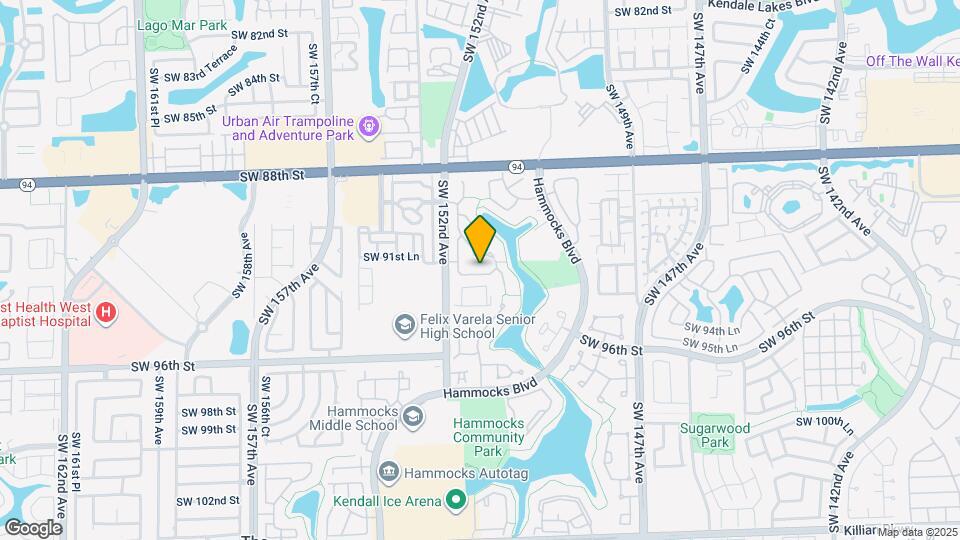 15139 SW 92nd Terrace Map and Location Details
