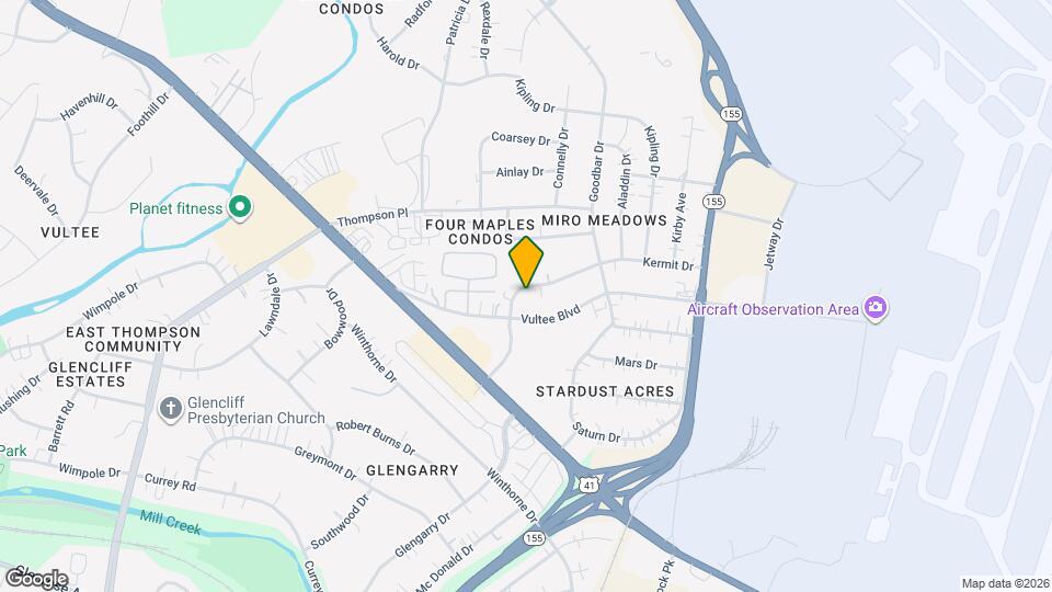 1203 Kermit Dr Map and Location Details