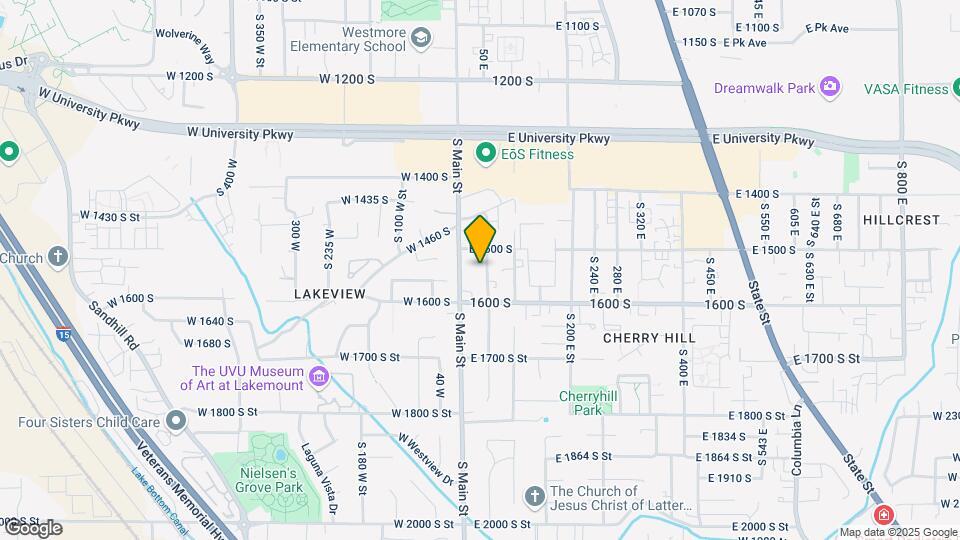 1544 S 50 E St Map and Location Details