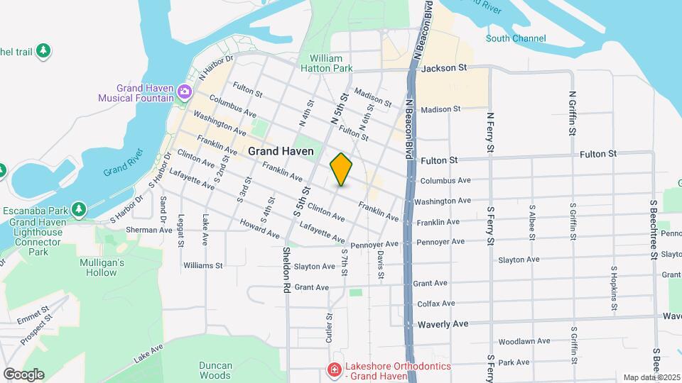 603 Franklin Ave Map and Location Details