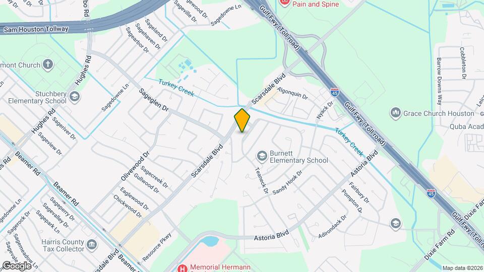 11722 Teaneck Dr Map and Location Details