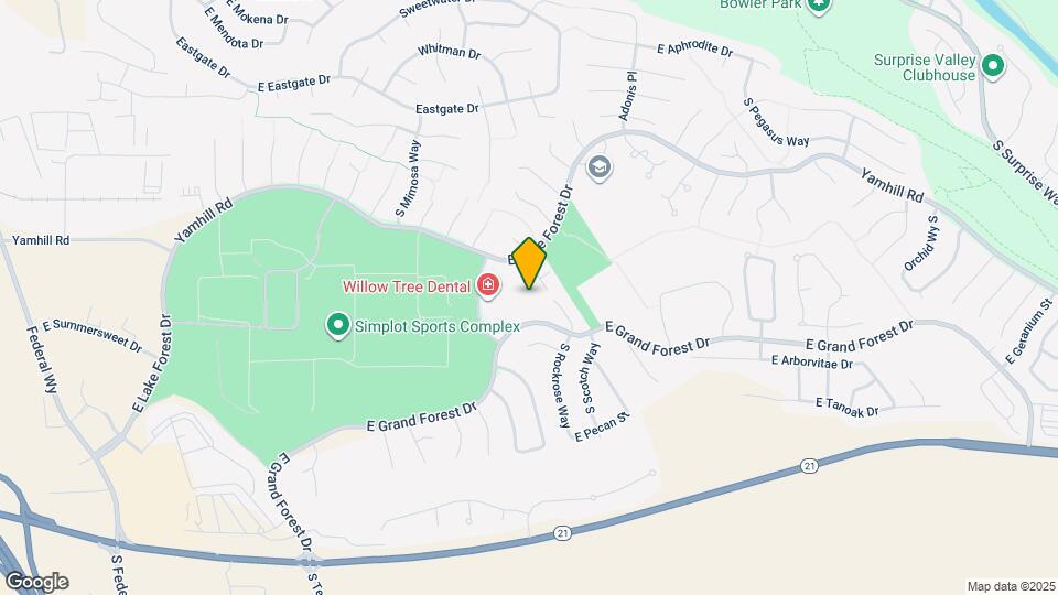 3590 E Grand Forest Dr Map and Location Details