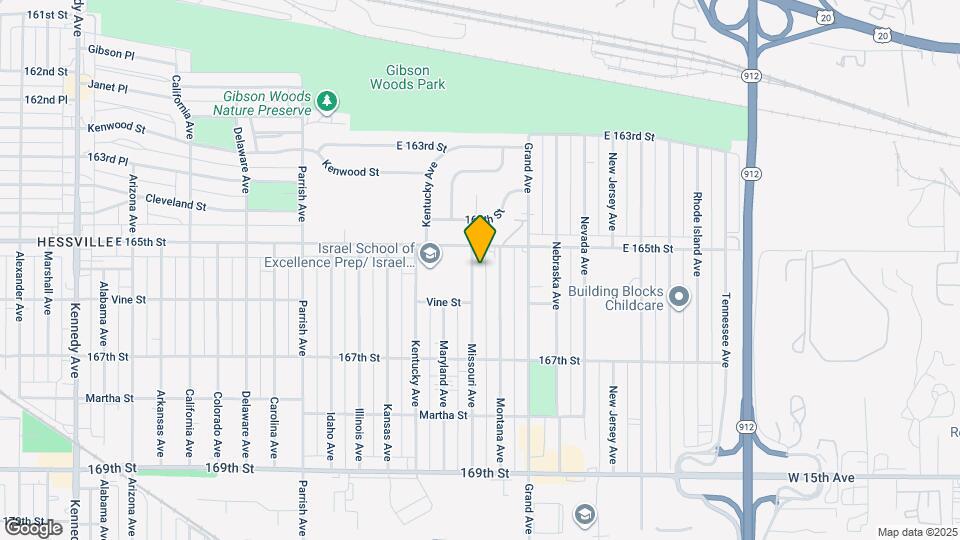6523 Missouri Ave Map and Location Details