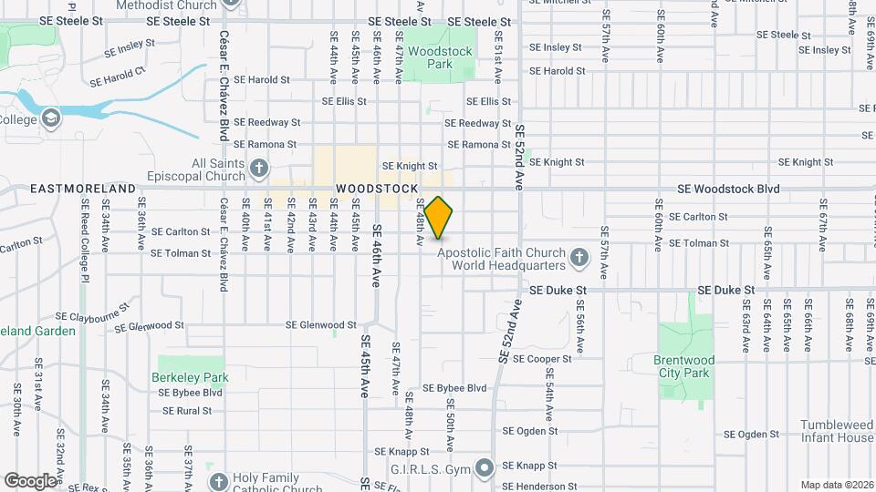 6277 SE 49th Ave Map and Location Details