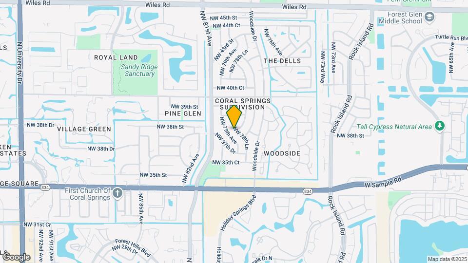 3798 NW 78th Ln Map and Location Details