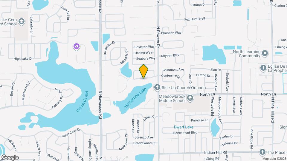6400 Lake Horseshoe Dr Mapa y Detalles de la Ubicación