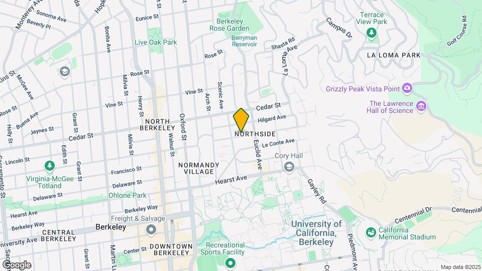 2449 Virginia St Map and Location Details