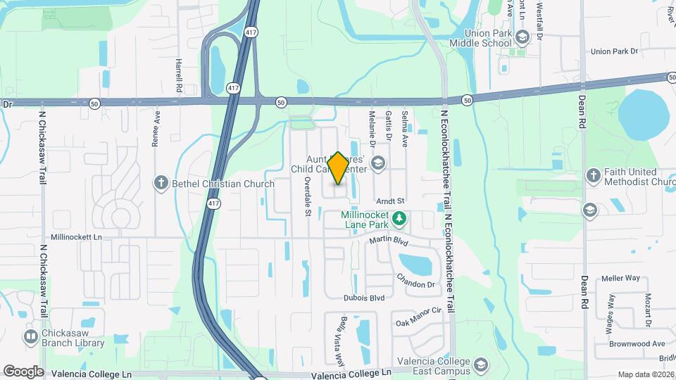 9455 Dearmont Ave Map and Location Details