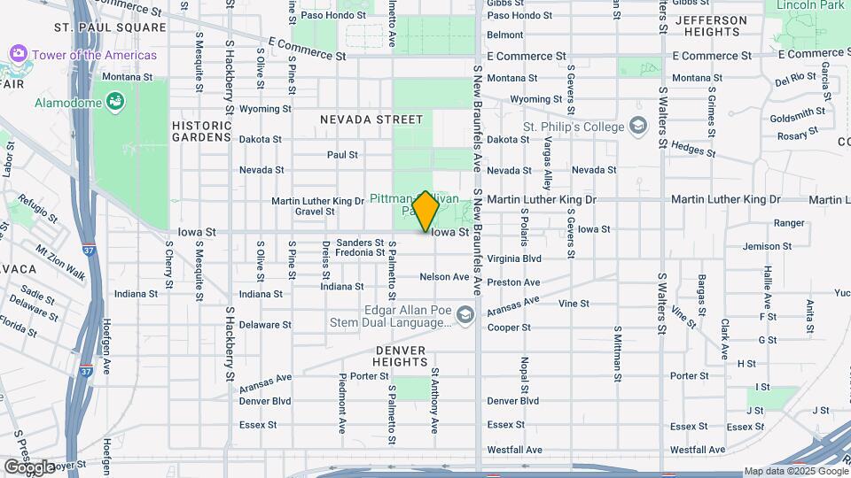 1138 Iowa St Map and Location Details