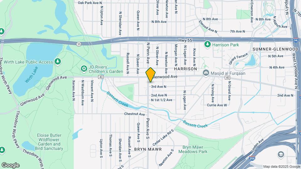300 N Penn Ave-Unit -302 Map and Location Details