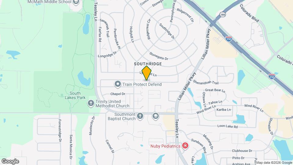 716 Ticonderoga Dr Mapa y Detalles de la Ubicación