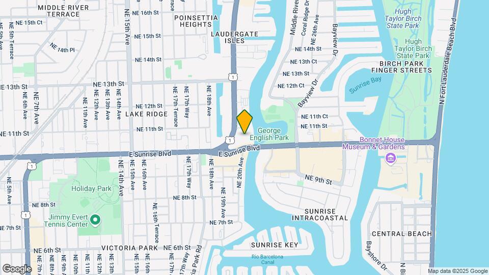 1170 N Federal Hwy, Unit # 601 Map and Location Details